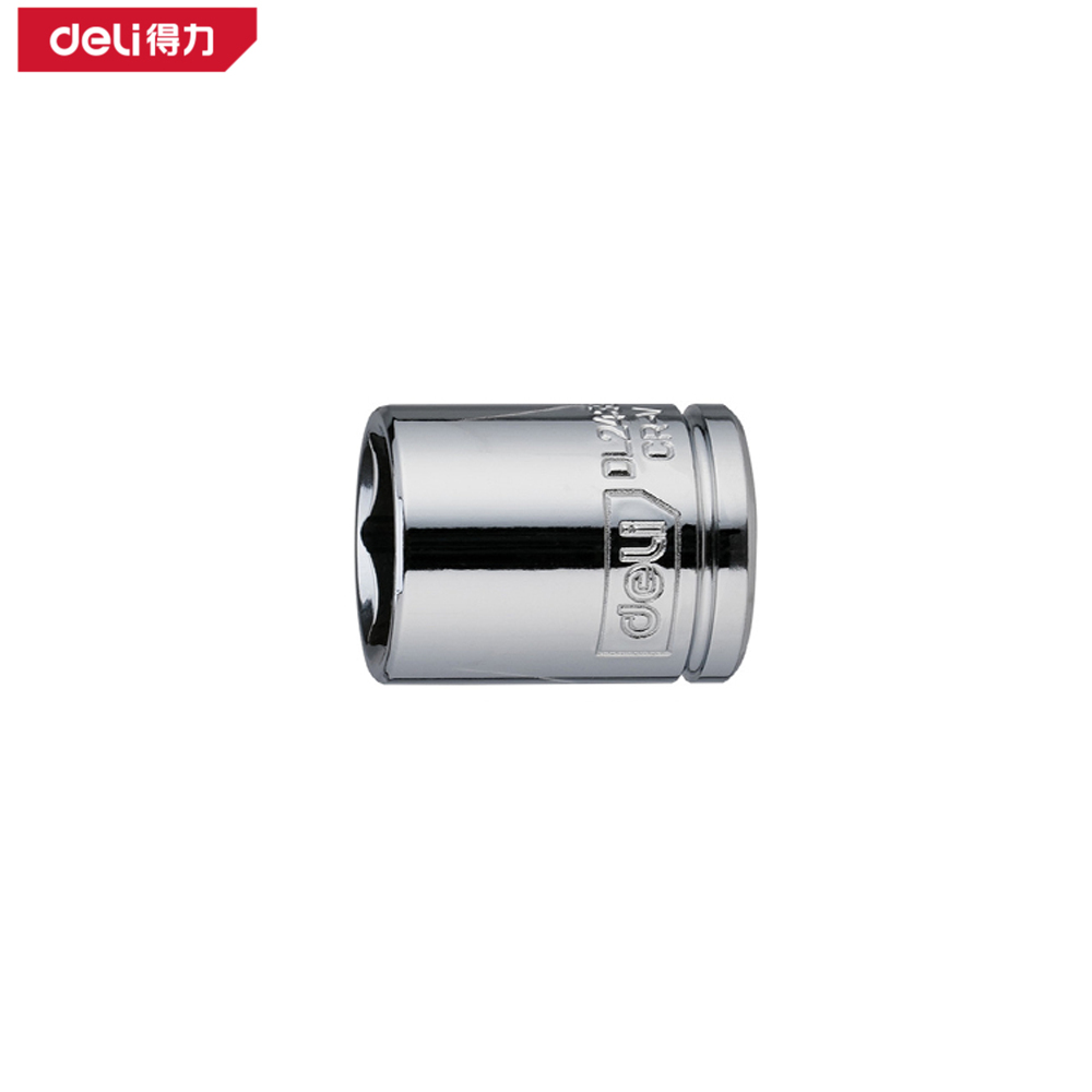 得力/deli (终保)10mm系列六角套筒12mm(银)(支) DL2452