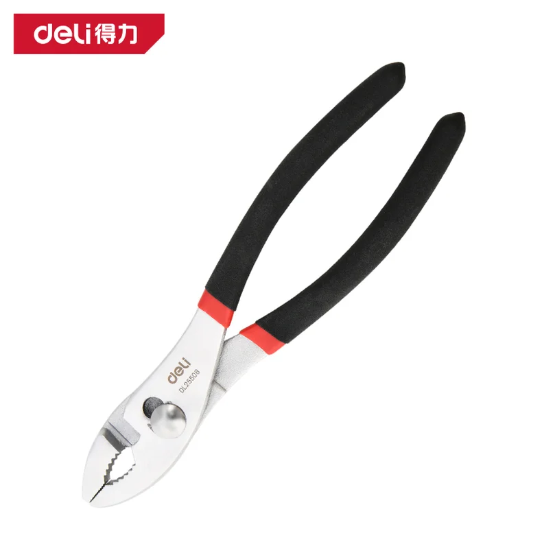 得力/deli 鲤鱼钳8寸(红)(把) DL25508