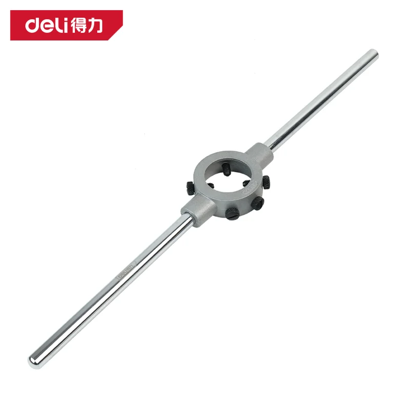 得力/deli 板牙铰手M12-M16(银)(个) DL36012