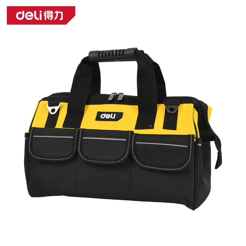 得力/deli 双层工具包17寸(黄)(只) DL430117