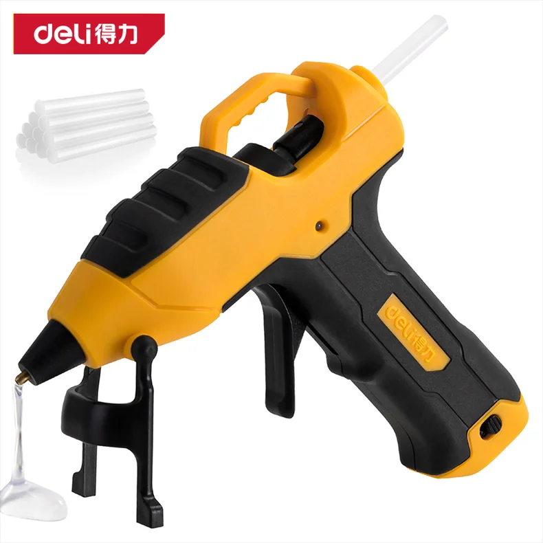 得力/deli 锂电热熔胶枪(包胶款)3.6V 2000mAh(退市) DL5046