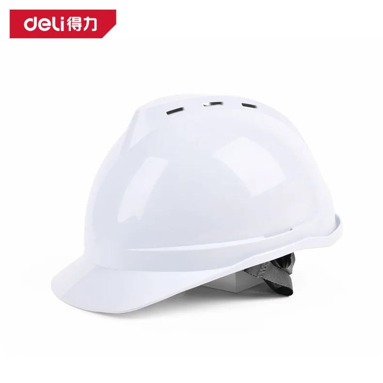 得力/deli PE安全帽51-62cm(白)(个) DL525024