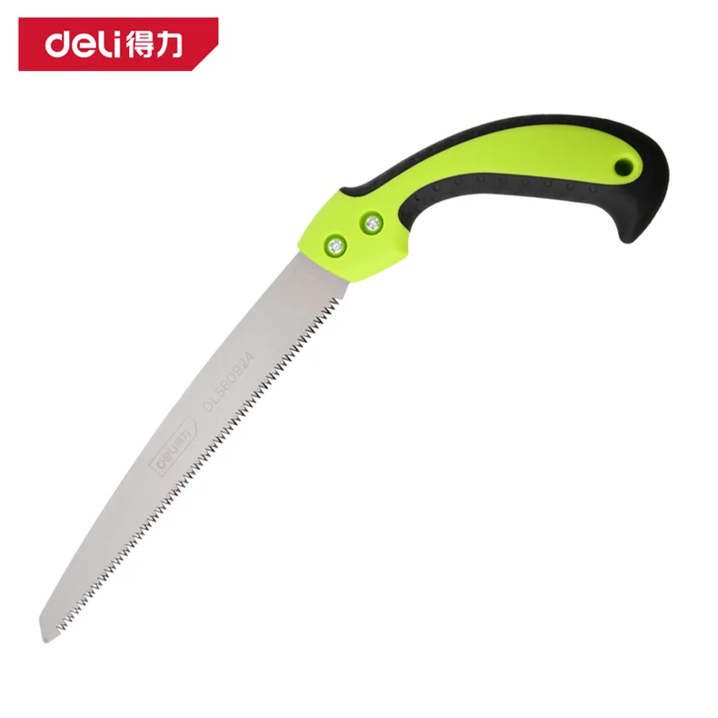 得力/deli 腰锯240mm65Mn(黄)(把) DL580924