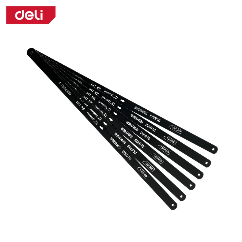 得力/deli 锯条12寸(黑)(100支) DL6104
