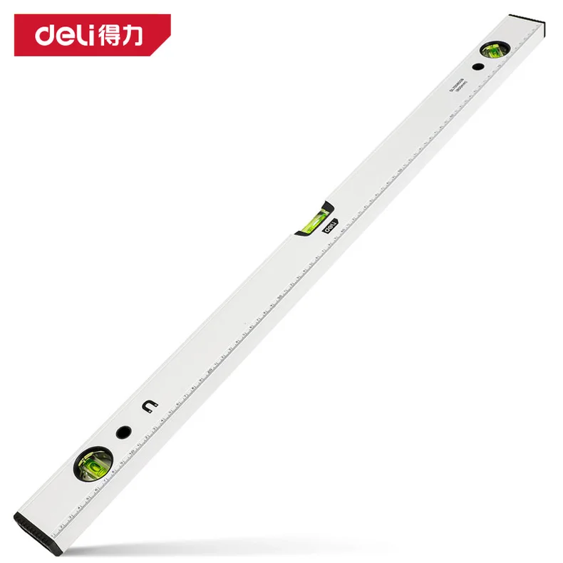 得力/deli 水平尺800mm(白)(把) DL700800B