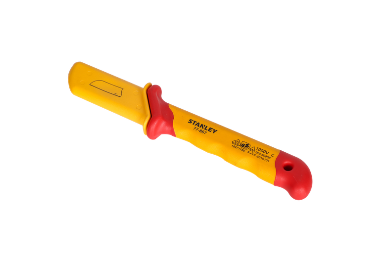 STANLEY/史丹利 双色绝缘直平型电缆刀50x180mm STMT77867-23B