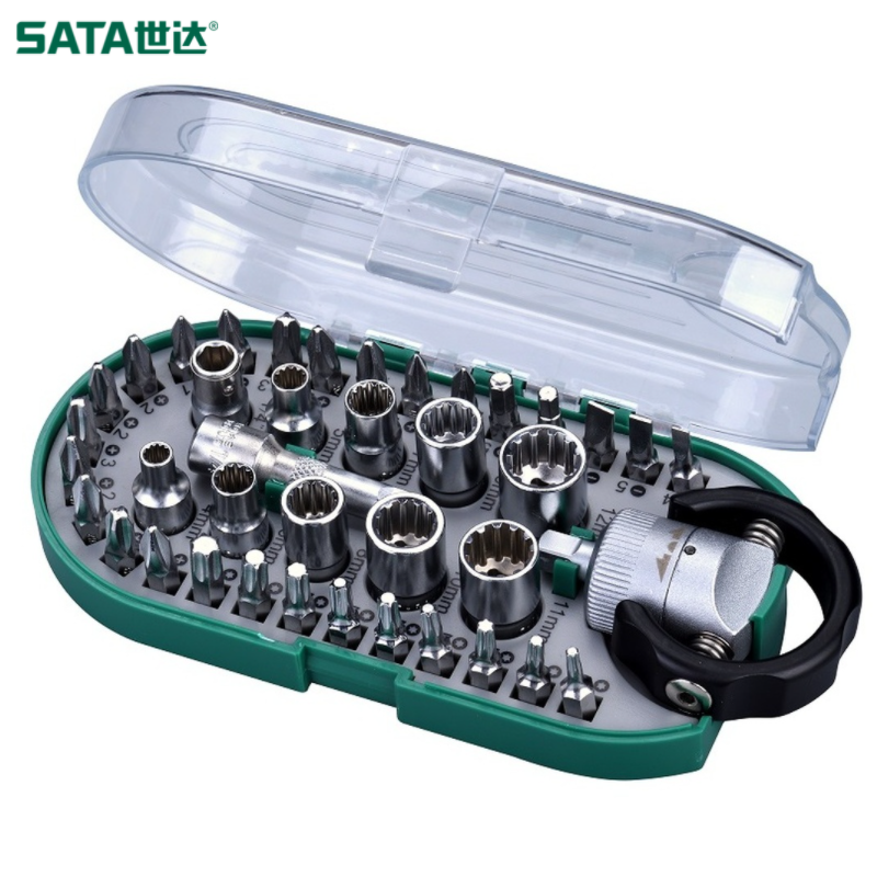 世达/sata (电商)38件棘轮套筒&批头组套 05489