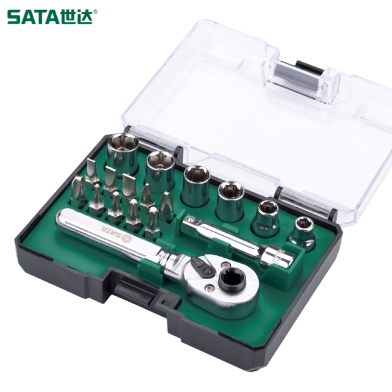 世达/sata (电商)18件套迷你棘轮扳手组套 05496