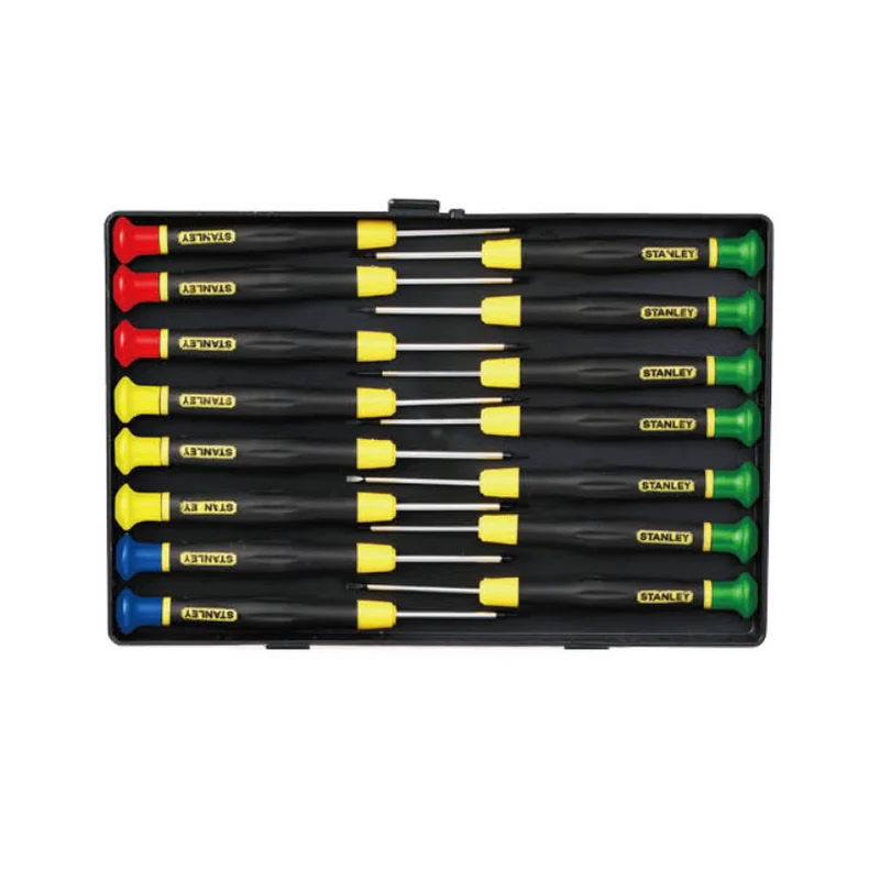STANLEY/史丹利 15件套微型螺丝批组套C 66-383-23