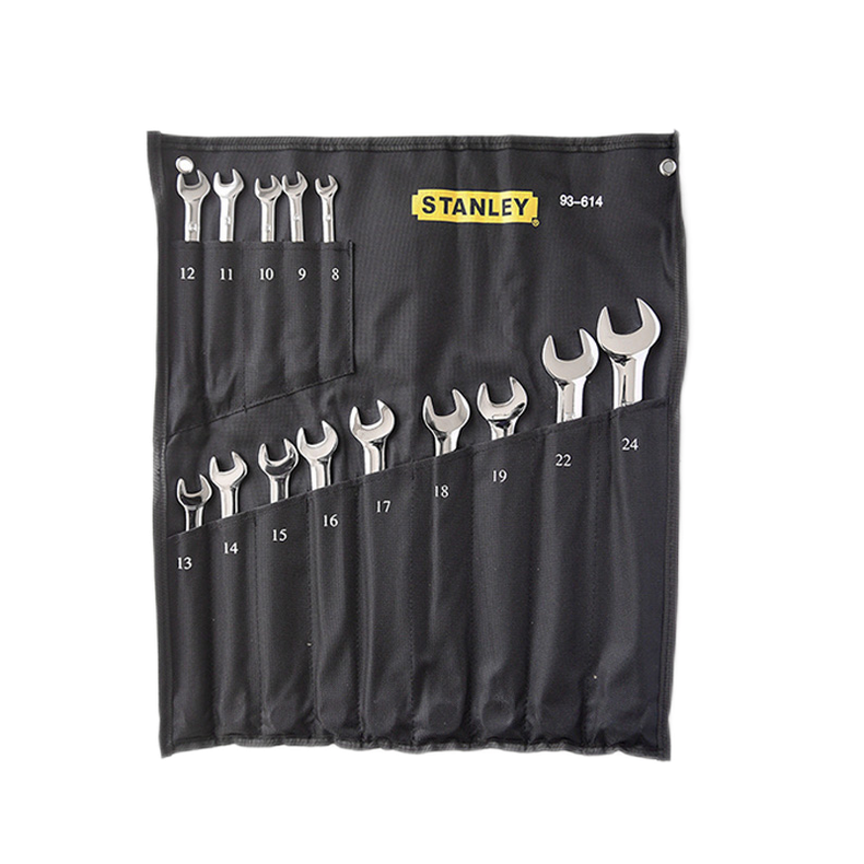 STANLEY/史丹利 14件套公制精抛光两用长扳手 93-614-22