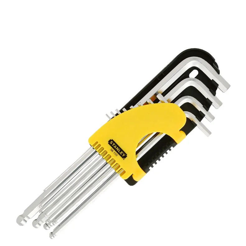 STANLEY/史丹利 12件套英制加长球头内六角扳手 94-159-23