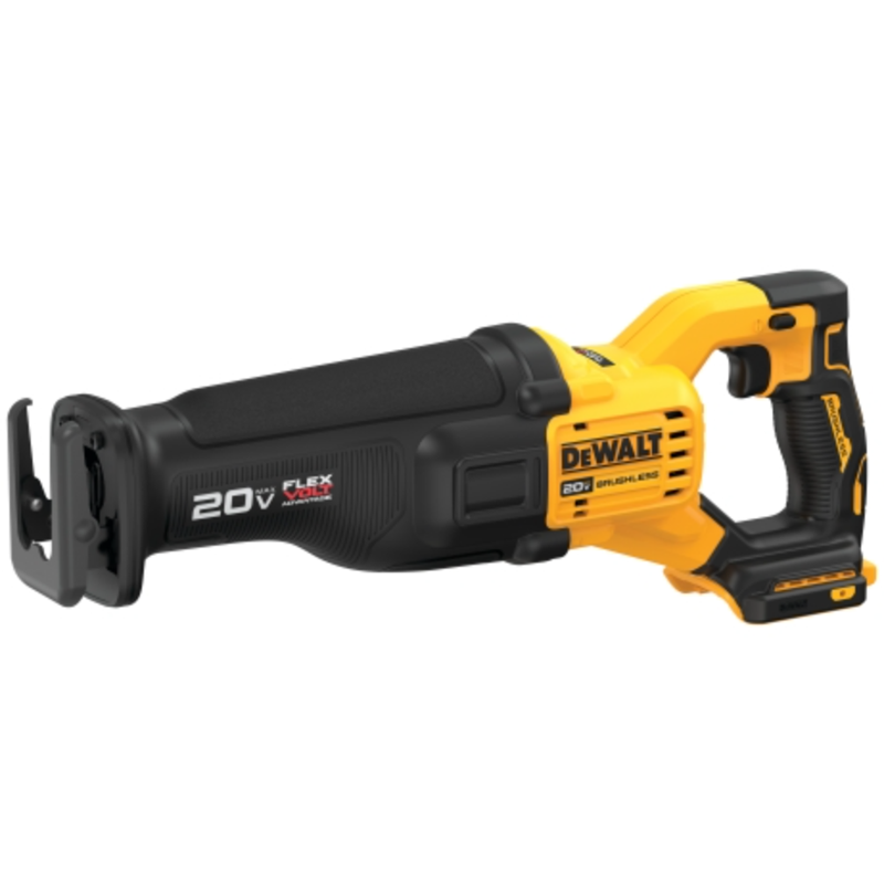 得伟/dewalt 20V锂电无刷FLEXVOLT智能变压往复锯单机TSTAK DCS386NT-A9