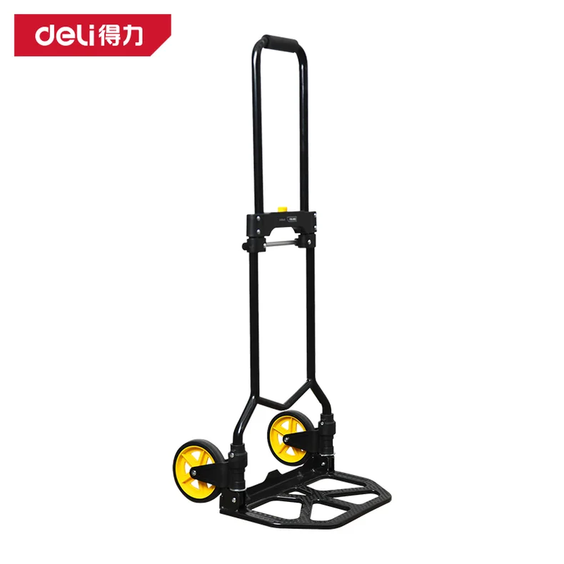 得力/deli 金属折叠拉杆车70kg基础款(银)(台) DL431074