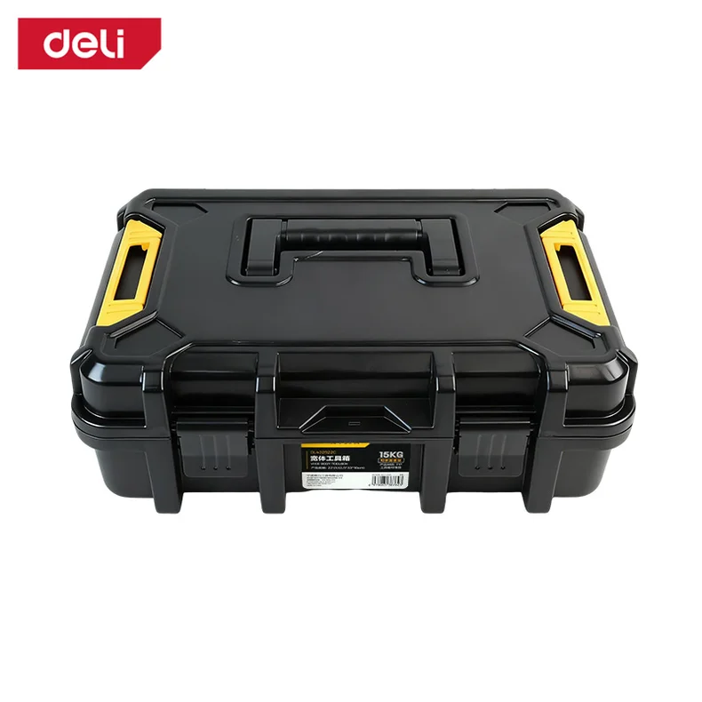 得力/deli 宽体工具箱22寸基础款(黑)(个) DL432522C