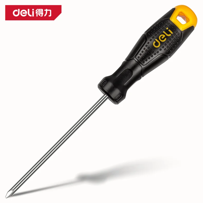 得力/deli Y型螺丝批4x100mm(黄)(把) DL621004Y
