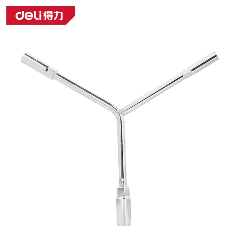 得力/deli 三叉扳手8x10x12mm(银)(支) DL81012