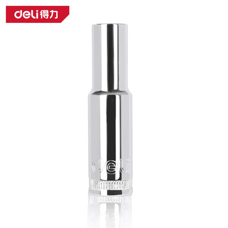 得力/deli 6.3mm系列六角长套筒5mm(银)(支) DQ2425