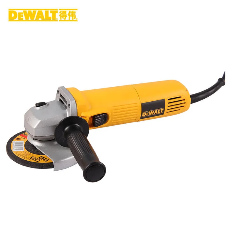 得伟/dewalt 125mm 1000W 角磨机 (侧开关) DW824-A9
