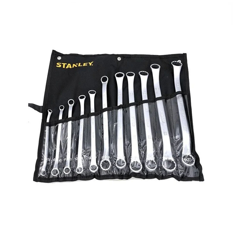 STANLEY/史丹利 11件套公制雾面双梅花扳手 STMT87023-23