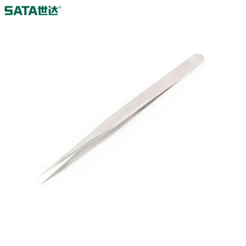 SATA/世达 特尖头长镊子135MM 03102