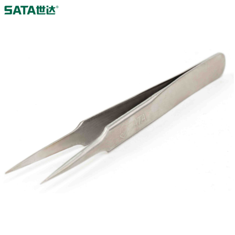 SATA/世达 微尖头镊子115MM 03105