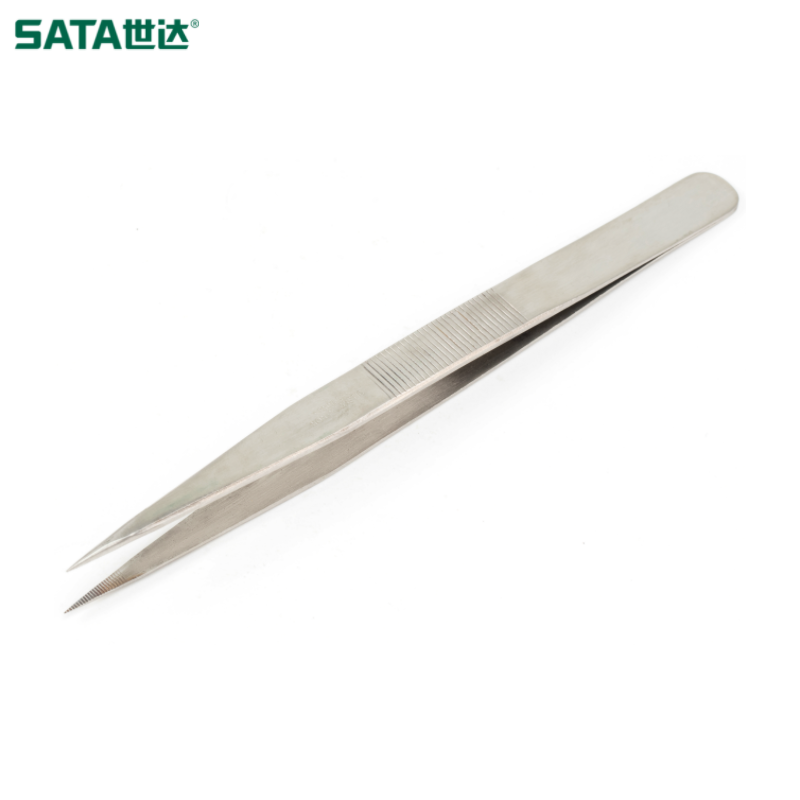 世达/sata 尖头长镊子175MM 03151