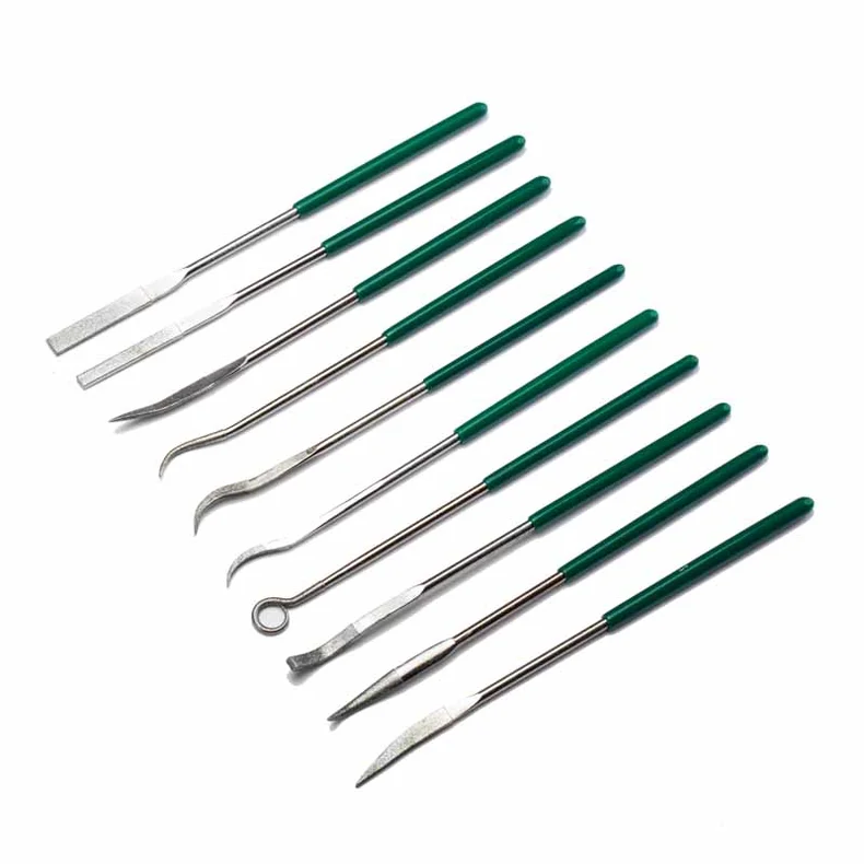 世达/sata 10件套金刚石特种异型什锦锉3x140MM 03804