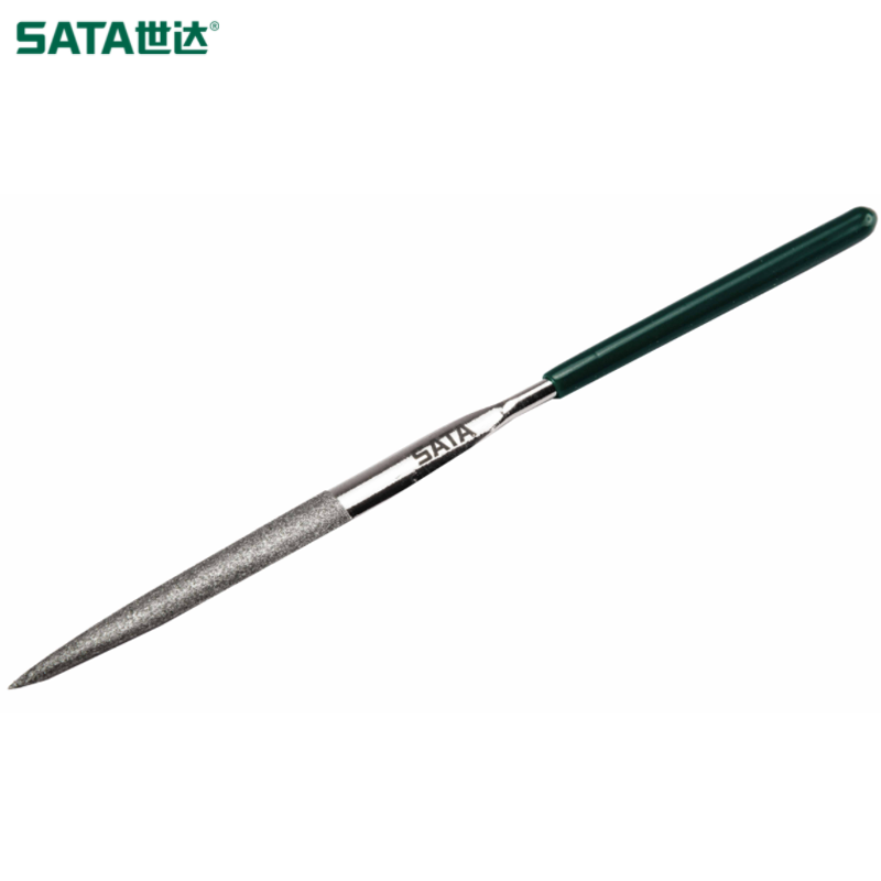 SATA/世达 金刚石尖头半圆锉3x140MM 03812