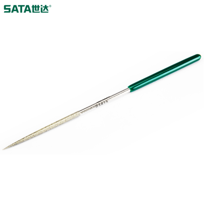SATA/世达 金刚石尖头圆锉3x140MM 03815