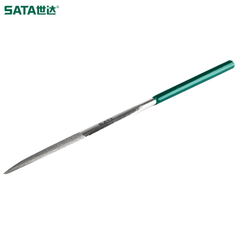 SATA/世达 金刚石尖头半圆锉4x160MM 03832