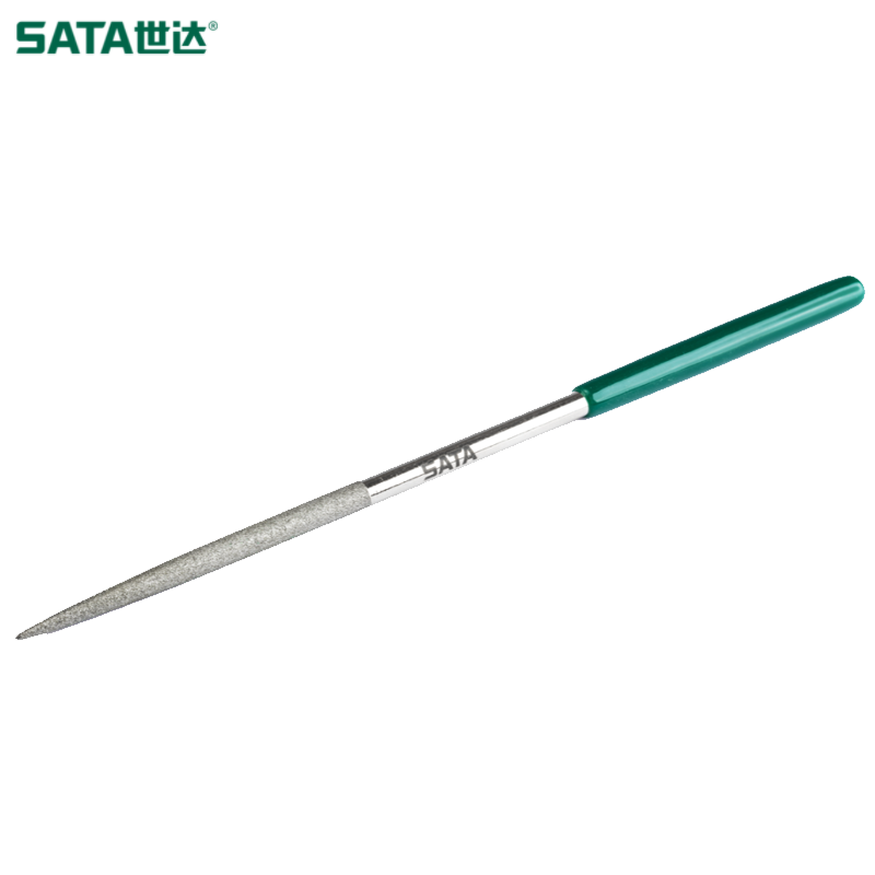 SATA/世达 金刚石尖头圆锉5x180MM 03855