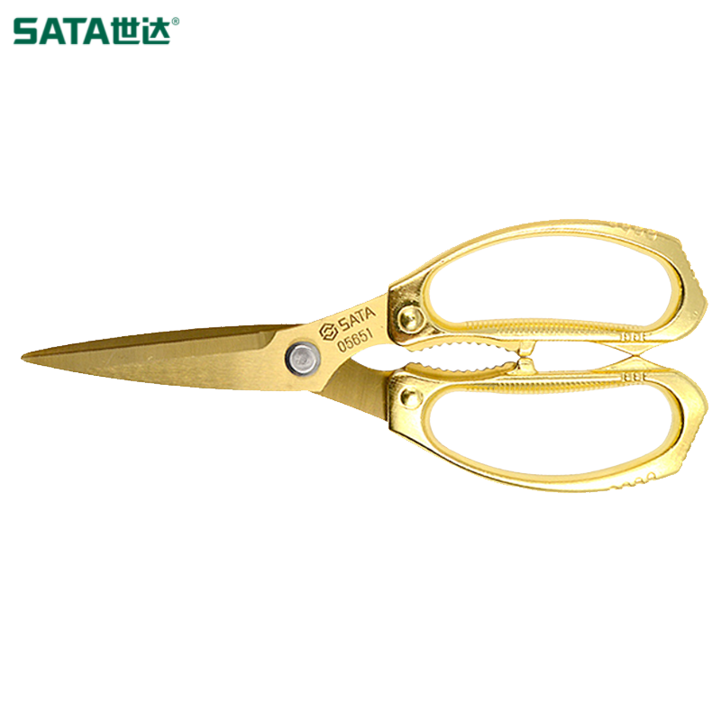 世达/sata (电商)强力不锈钢剪7"纪念款 05651A