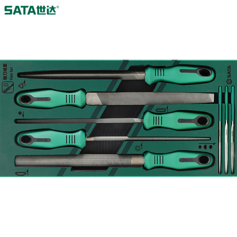 SATA/世达 工具托组套-8件锉刀 09910A