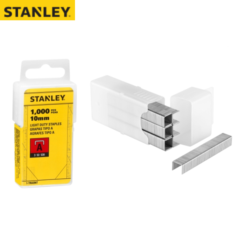 STANLEY/史丹利 10MM/3/8" 门型钉(1000) 1-TRA206T