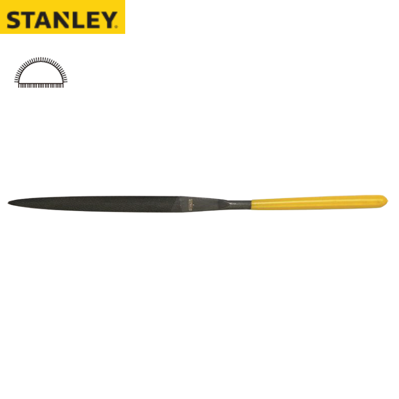 STANLEY/史丹利 尖头半圆钢锉5x180mm 22-431-23