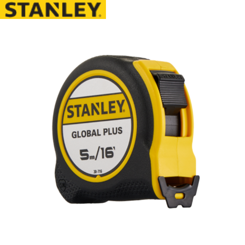 STANLEY/史丹利 GLOBAL PLUS公英制卷尺5m/16' 30-716