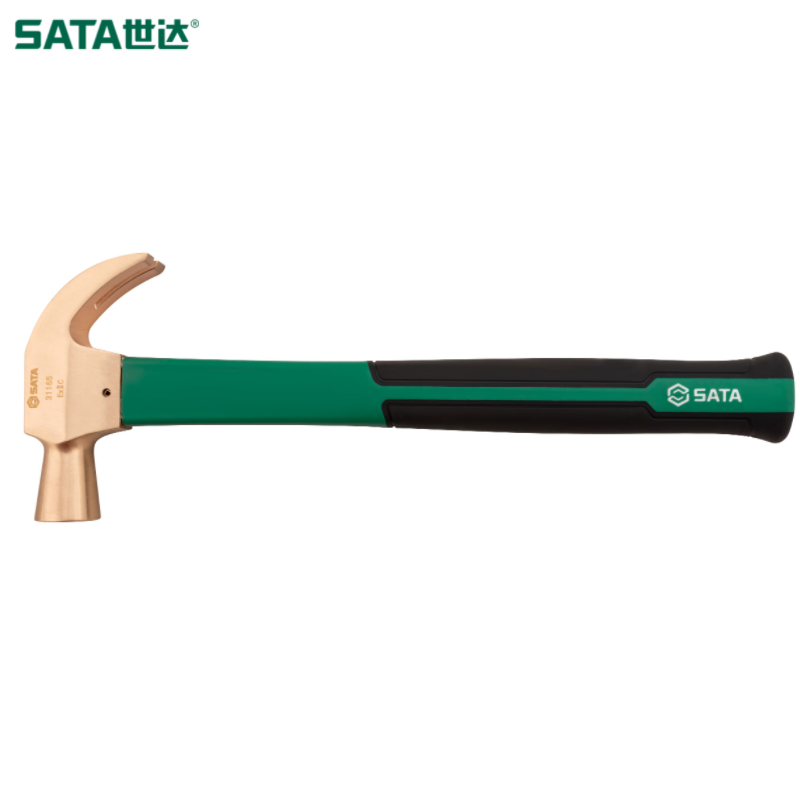 SATA/世达 铍青铜防爆纤维柄羊角锤1磅 31164