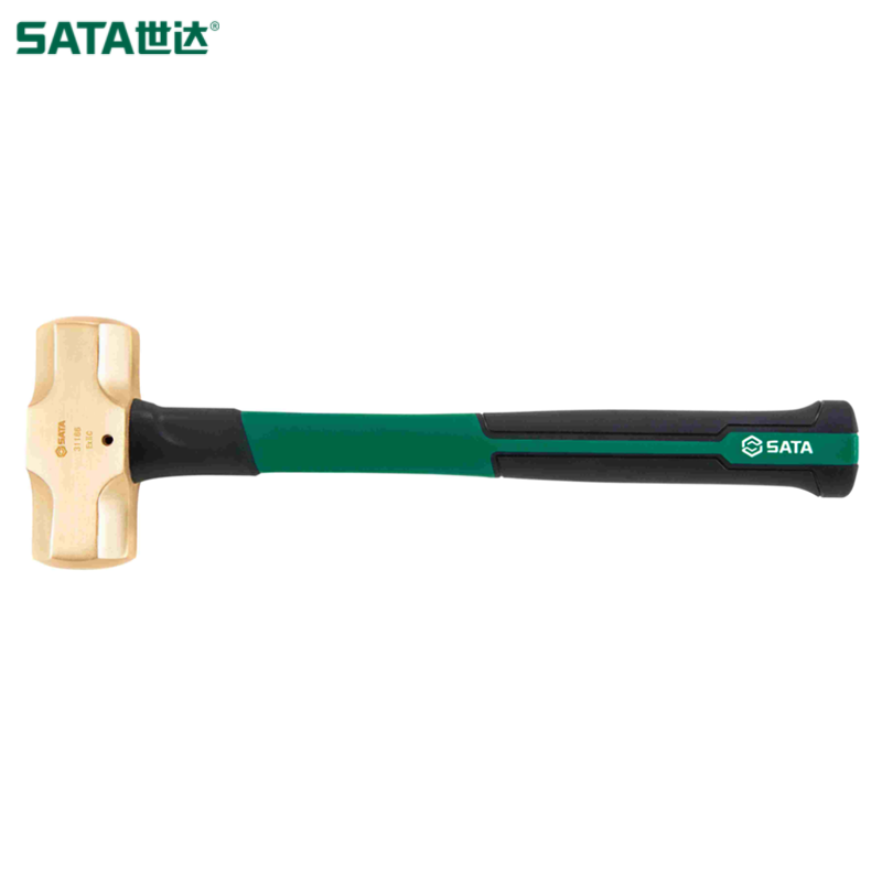 SATA/世达 铍青铜防爆纤维柄八角锤8磅 31168