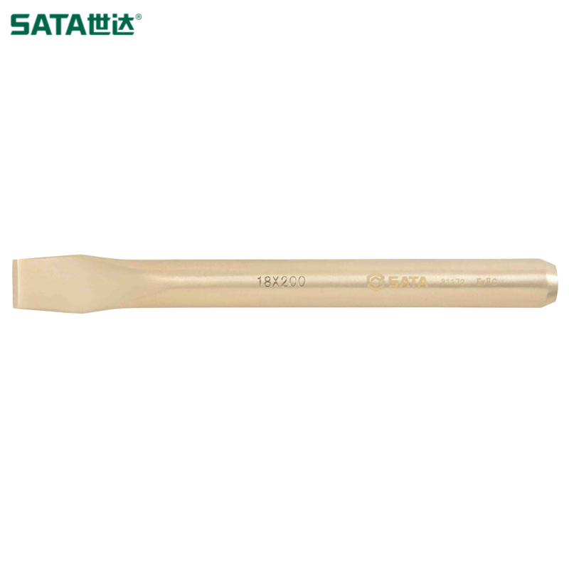 SATA/世达 铍青铜防爆圆形扁凿20x250MM 31173
