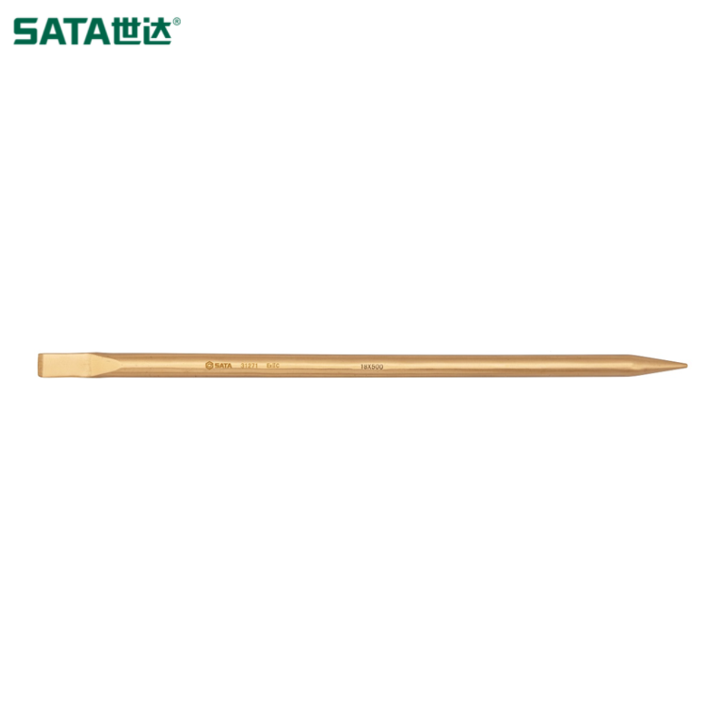 SATA/世达 铍青铜防爆尖头撬棒22x800 31272