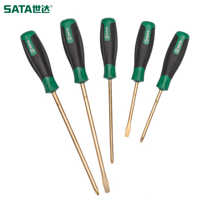 SATA/世达 5件铍青铜防爆一字、十字螺丝批组套 31308