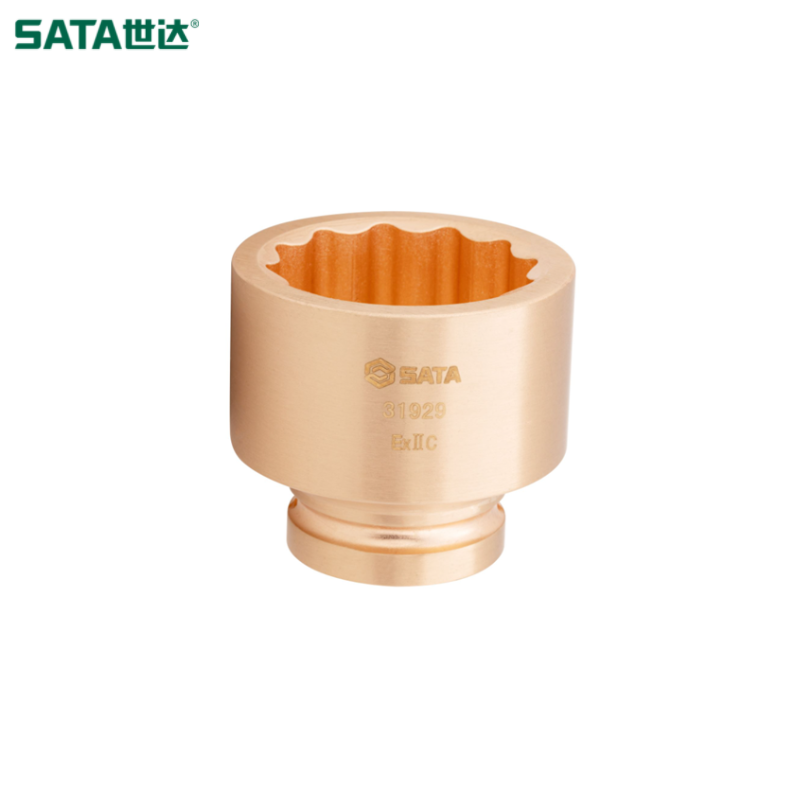 SATA/世达 3/4"系列铍青铜防爆12角风动套筒30MM 31913