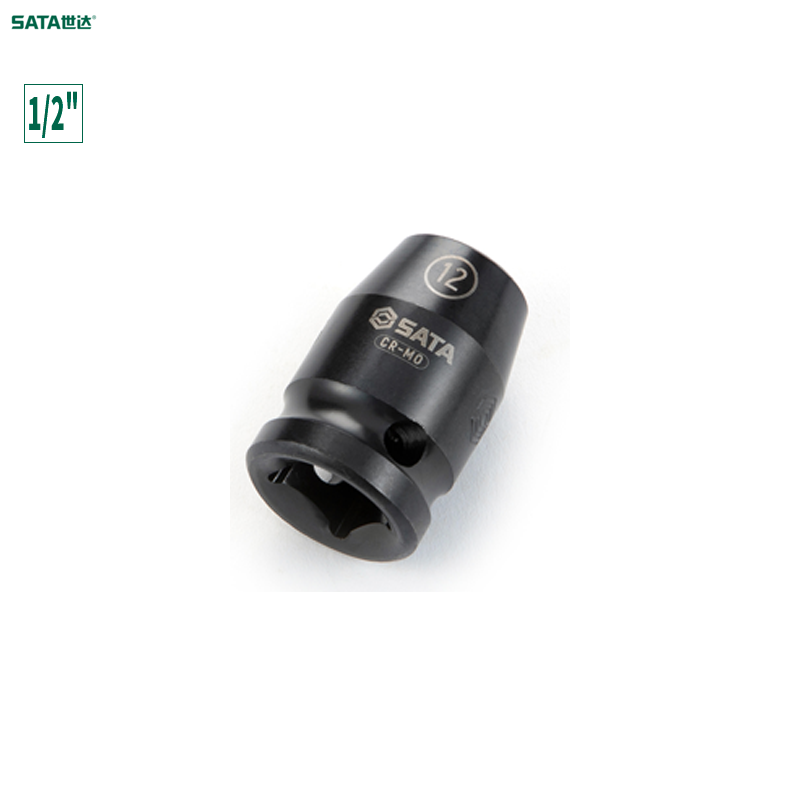 SATA/世达 1/2"系列六角风动套筒27MM 34320