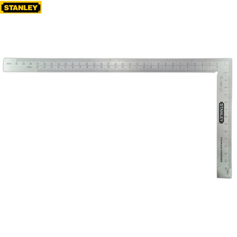 STANLEY/史丹利 不锈钢直角尺500x250mm 35-350-23