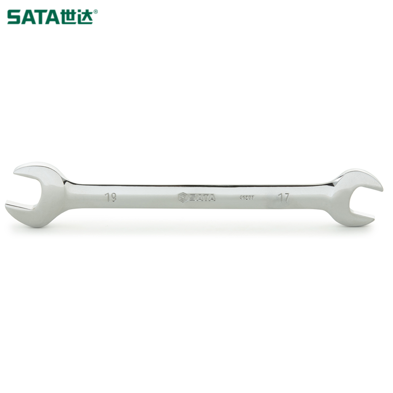 SATA/世达 全抛光双开口扳手16x18MM 41214