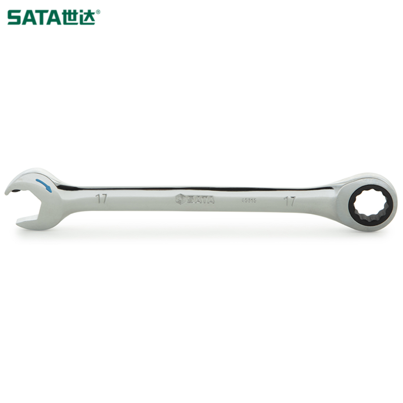 SATA/世达 全抛光开口快扳12MM 43608