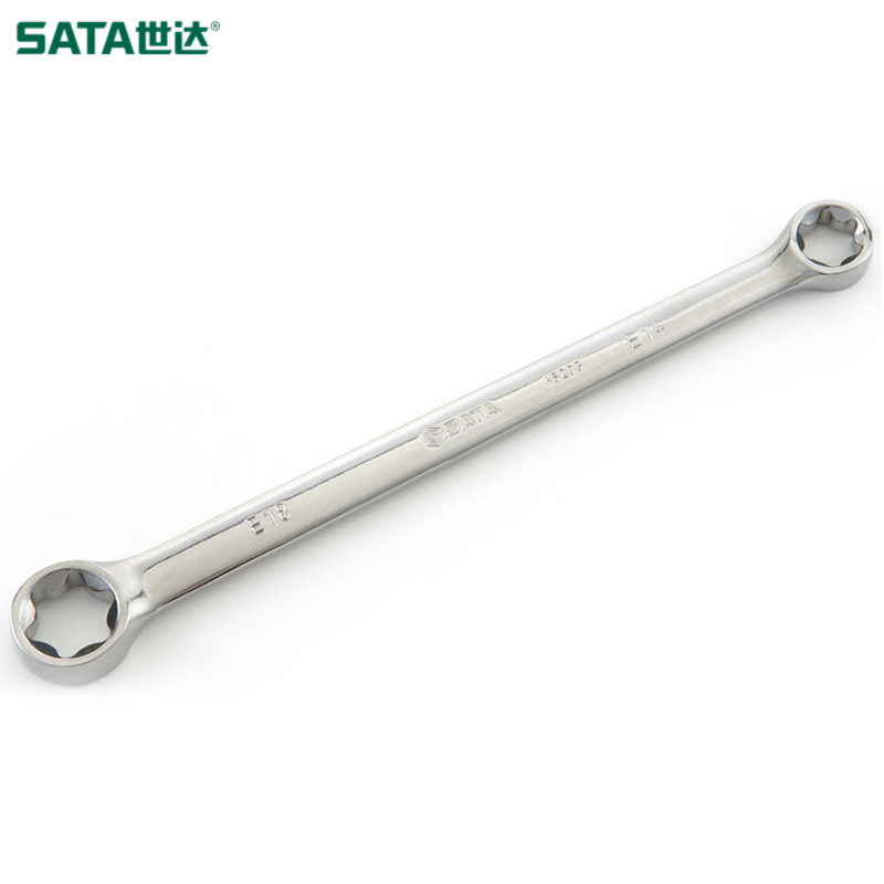 SATA/世达 全抛光花形扳手E20xE24 45204