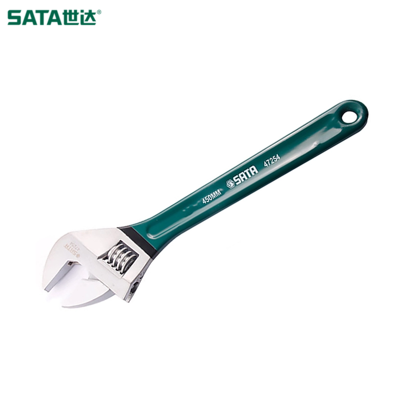SATA/世达 沾塑欧式活动扳手18" 47254