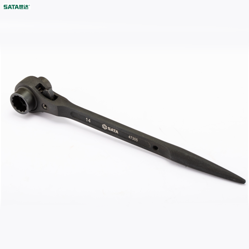 SATA/世达 双口尖尾棘轮扳手17x21MM 47310