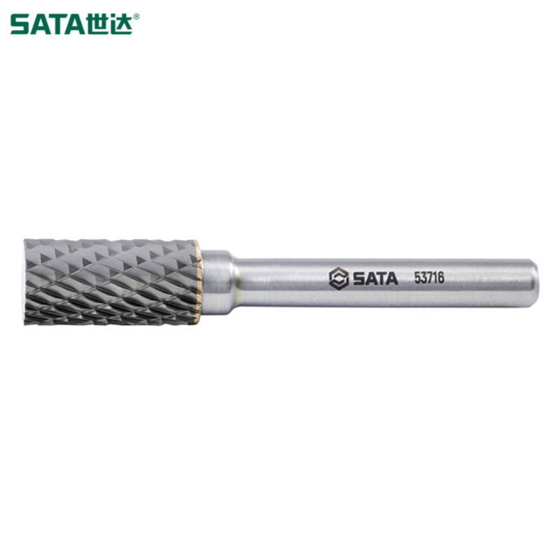 SATA/世达 圆柱形双齿齿硬质合金旋转锉A1020X06 53716